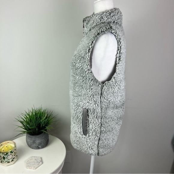 Katydid Teddy Bear Vest Womens Grey Sleeveless size medium - Picture 4 of 10